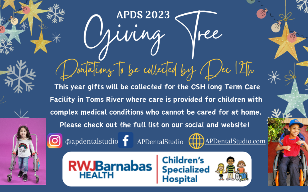 APDS 2023 Giving Tree – RWJ  CSH Long Term Care Facility