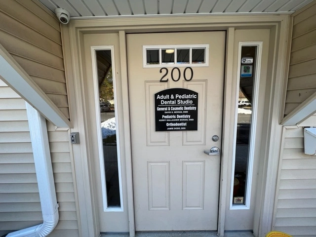 Entrance to Adult & Pediatric Dental Studio dental office