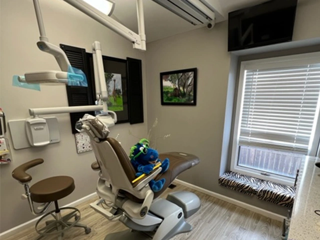 Patient dental chair at Adult & Pediatric Dental Studio
