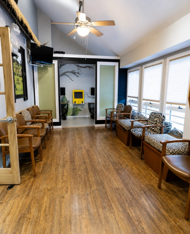 Office hallway at Adult & Pediatric Dental Studio