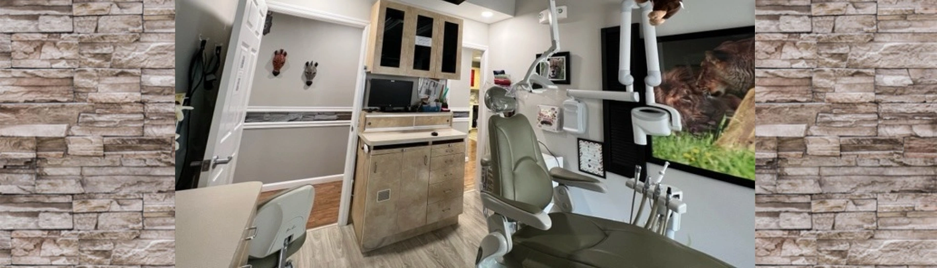 A look inside a fully equipped dental treatment operatory room with advanced imaging tools